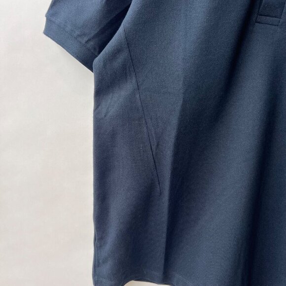 Raf Simons x Fred Terry double layered collar polo, navy, Size 42 - Picture 10 of 12